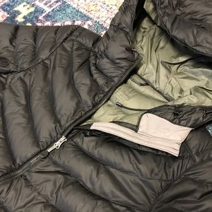 LL Bean women’s Long Down Jacket